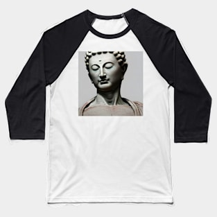 Buddha Minimal Baseball T-Shirt